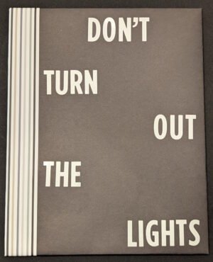 Don't Turn Out The Lights