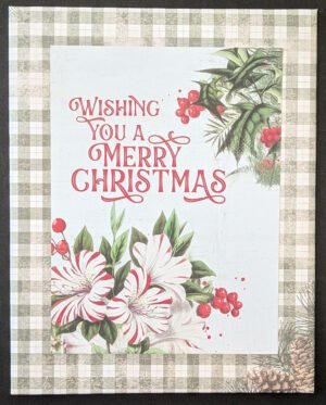 Wishing you a merry Christmas