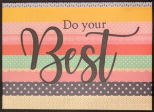 Do your best